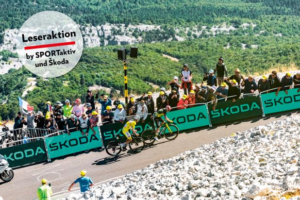 Gewinnspiel: Mit Škoda und SPORTaktiv als VIP zur Tour de France